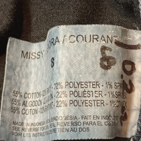 Bandolino Jeans Caroline Slim Missy 8 - Picture 6 of 6